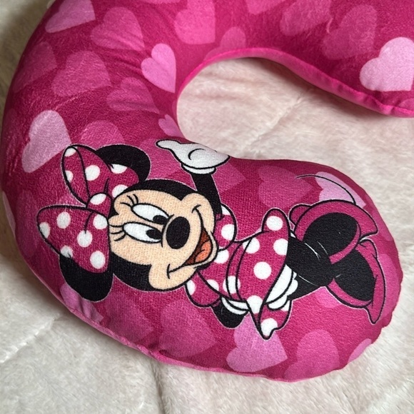 Disney Minnie Mouse travel neck pillow Kids Girls- NWT NEW - Picture 2 of 11